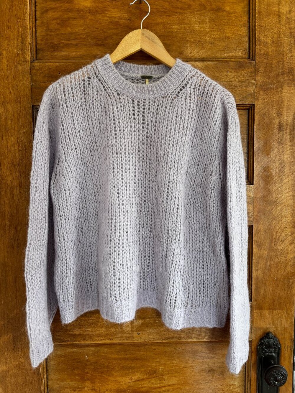 Free People Lilac/Lavender Alpaca Wool Blend Sweater - XS
